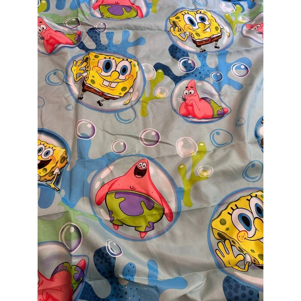 SpongeBob SquarePants & Patrick Twin Flat Sheet & Pillowcase Nickelodeon
